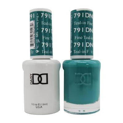 DND Duo Gel #791 Teal-in Fine