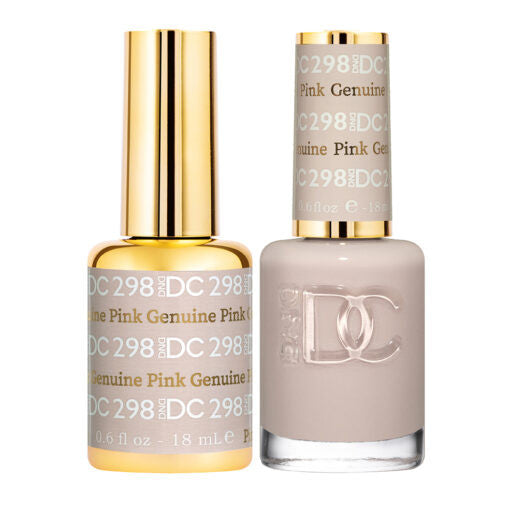 DND DC DUO GEL - #298 GENUINE PINK