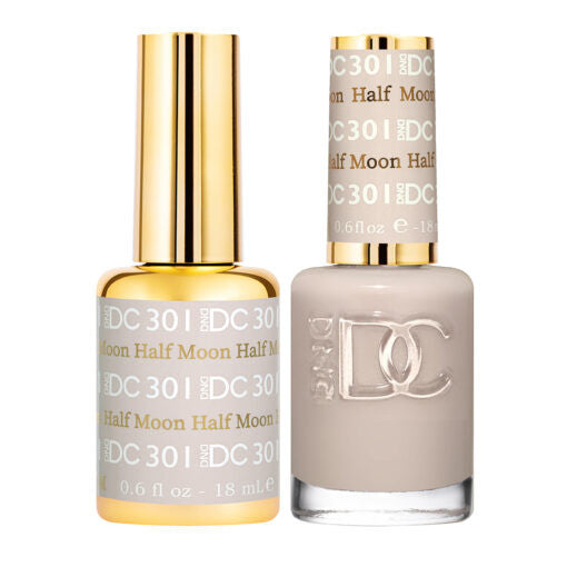 DND DC DUO GEL - #301 HALF MOON