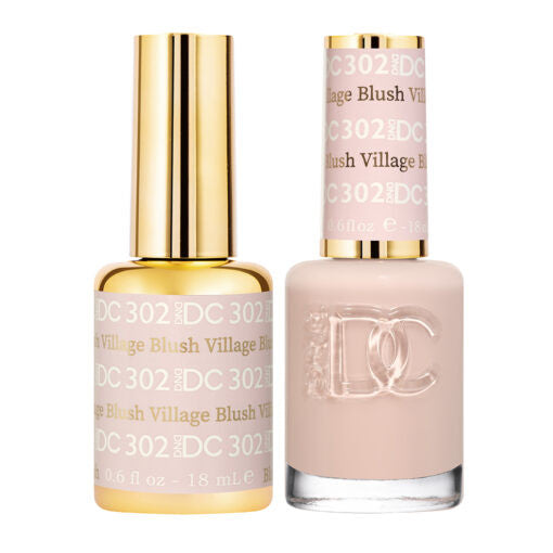 DND DC DUO GEL - #302 BLUSH VILLAGE