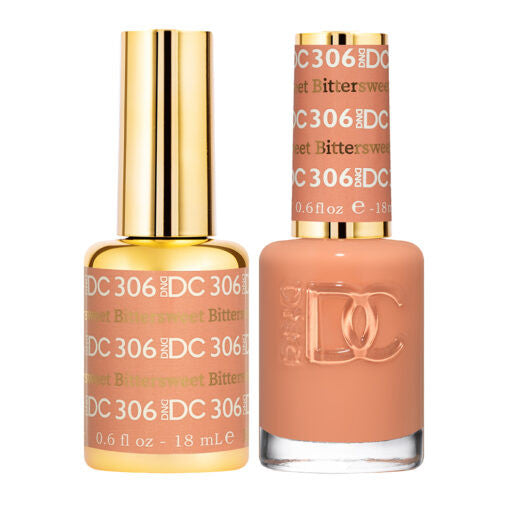 DND DC DUO GEL - #306 BITTERSWEET