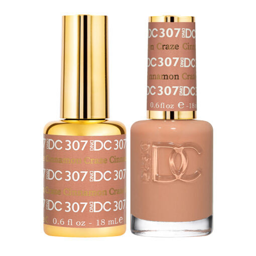 DND DC DUO GEL - #307 CINNAMON CRAZE