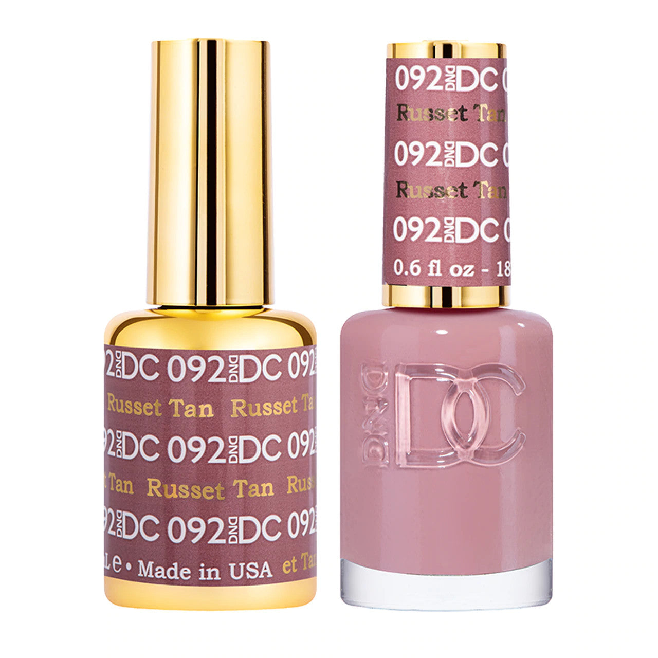 DND DC DUO GEL - #092 RUSSET TAN