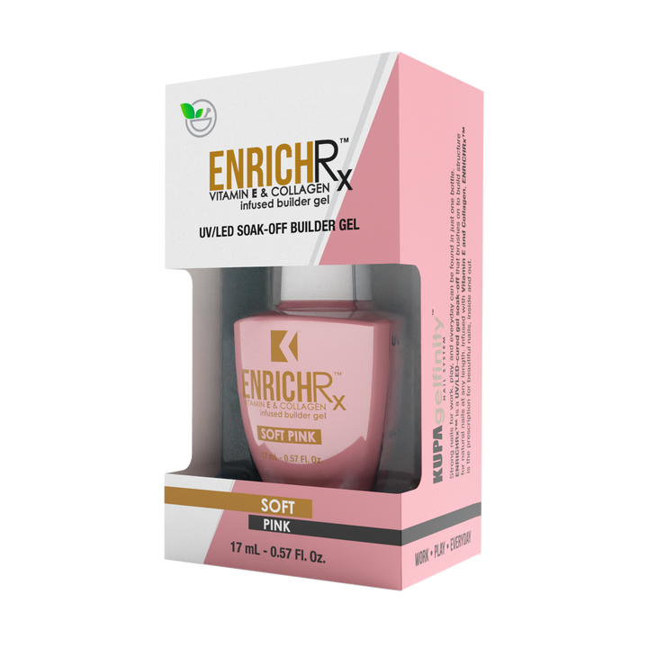 ENRICHRx Infused Builder Gel 0.57 fl. oz. - Soft Pink