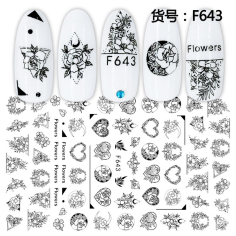VALENTINE NAIL STICKER