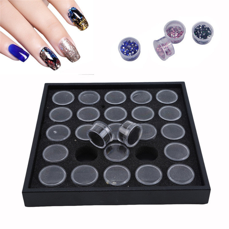 25 Pots Nail Diamond Box