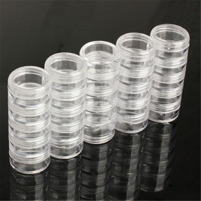 25cells Nail Box Clear