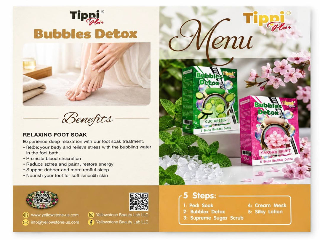 Tippi Plus Bubble Detox 5 Steps - Fresh Ocean