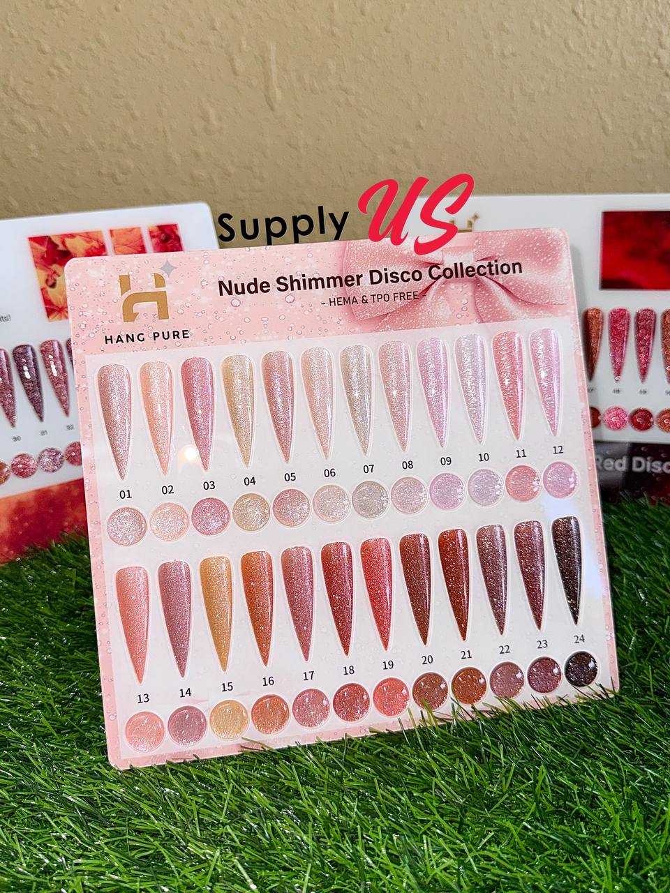 HANG Nude Shimmer Disco Collection 24 Colors (01-24)