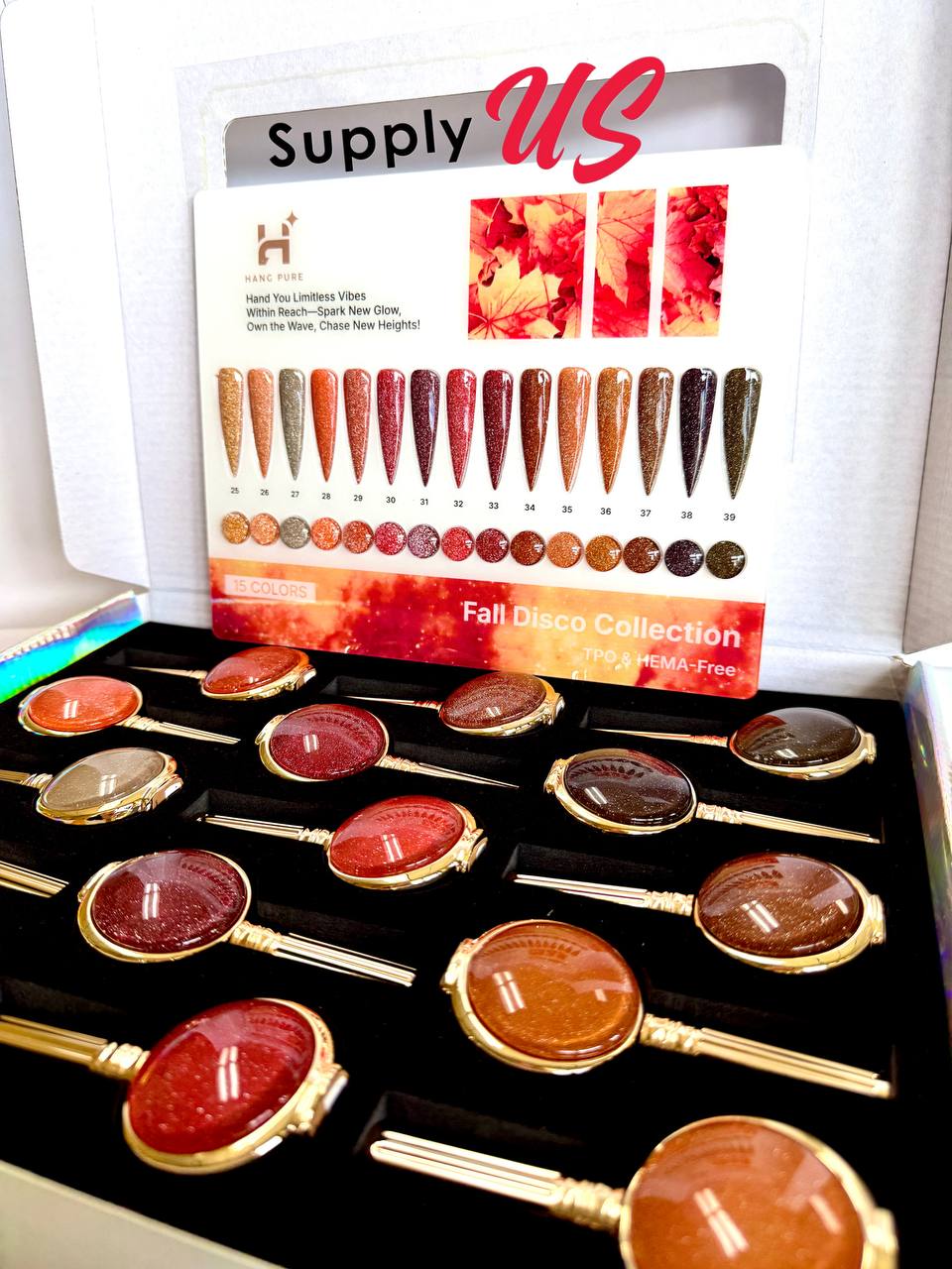 HANG Fall Disco Gel Collection 15 Colors (25 - 39)