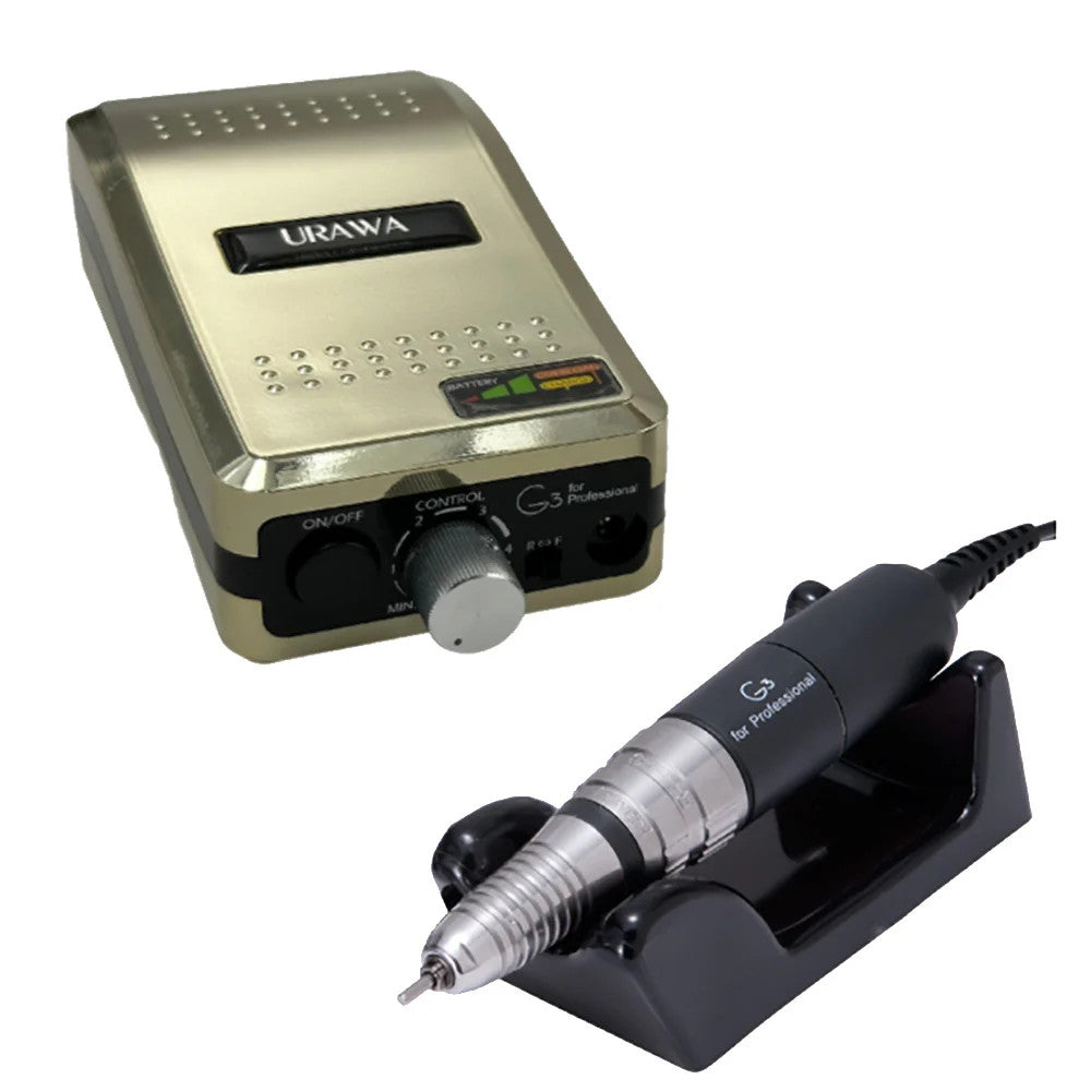 URAWA - PROFESSIONAL PORTABLE NAIL DRILL G3 SERIES - GOLD
