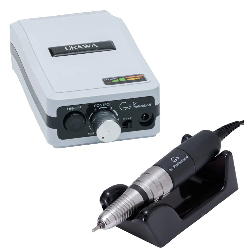 URAWA - PROFESSIONAL PORTABLE NAIL DRILL G3 SERIES - WHITE