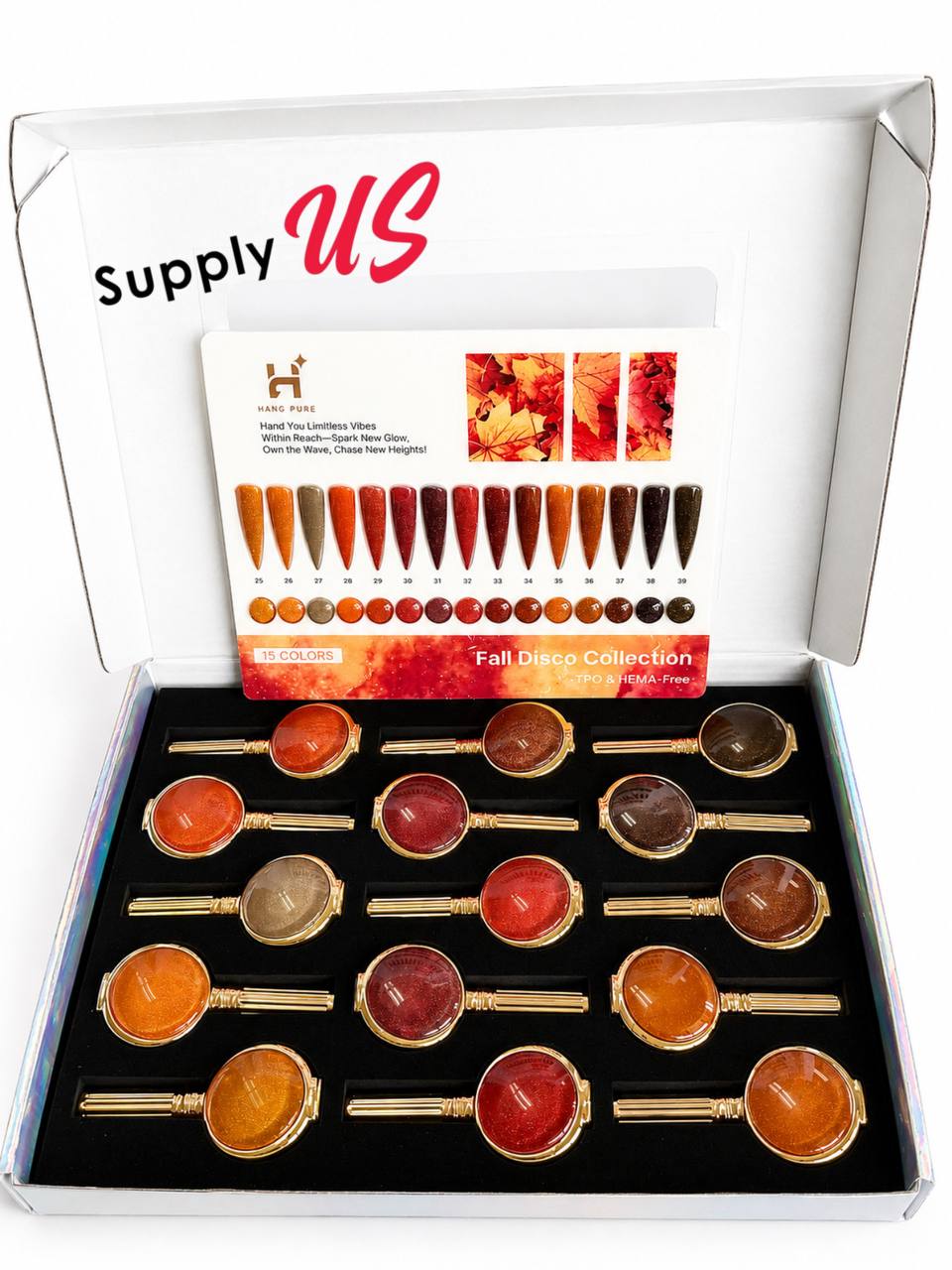 HANG Fall Disco Gel Collection 15 Colors (25 - 39)
