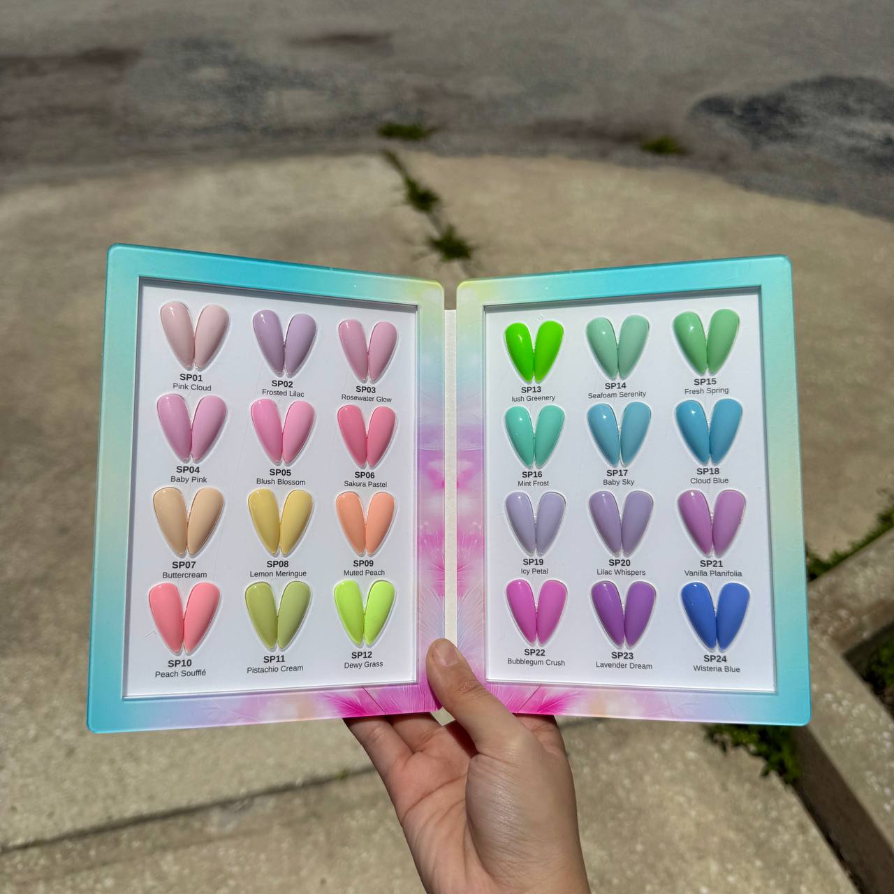 Phoenix Spring Gel Collection 24 Colors - Free Extra 24 Gels + 1 Color Book + Vali + FREE Mica Holder Rack - LIMITED TIME ONLY