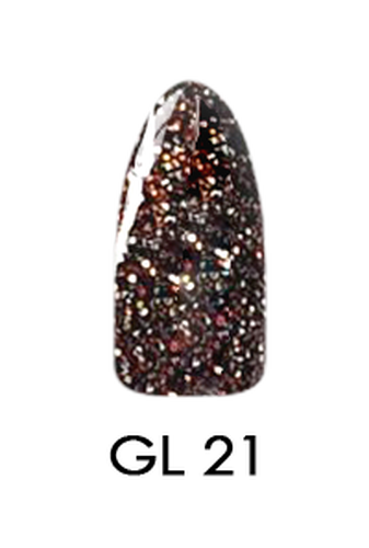 Chisel Acrylic & Dipping 2oz - Glitter GL21 - Glitter Collection