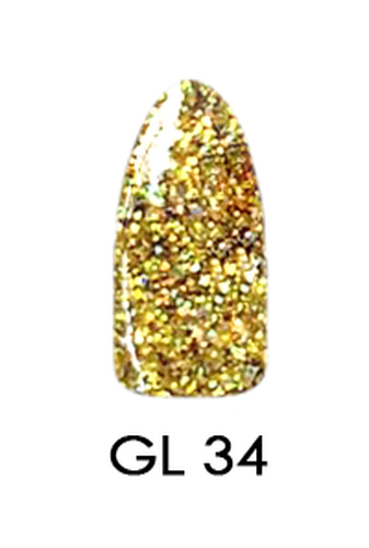Chisel Acrylic & Dipping 2oz - Glitter GL34 - Glitter Collection