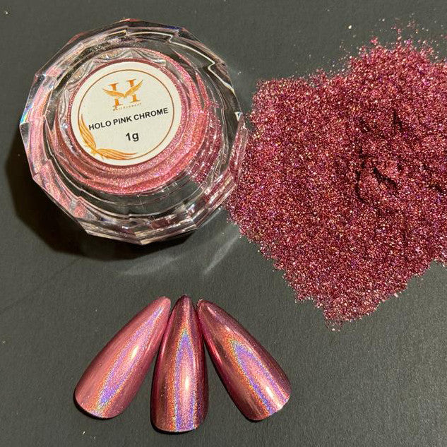 HANG Chrome Effects Powder - Holo Pink #20 1G