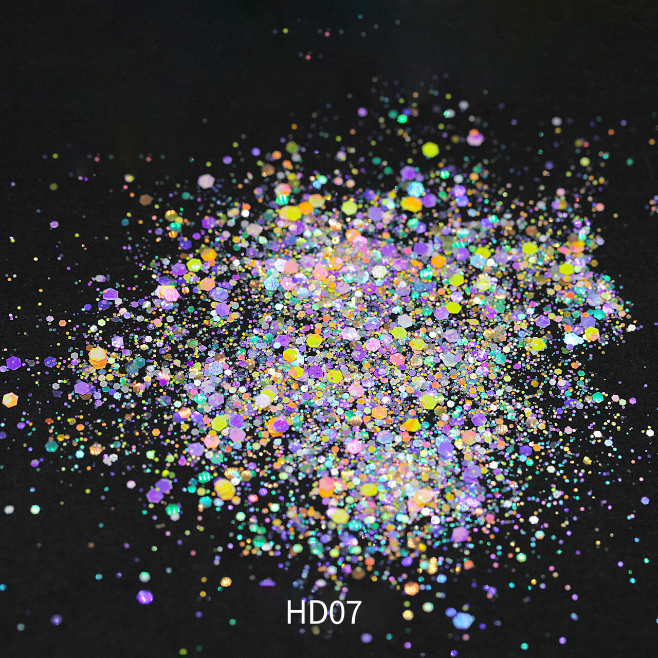 Mixed Glitter Powder Mixed - HD07