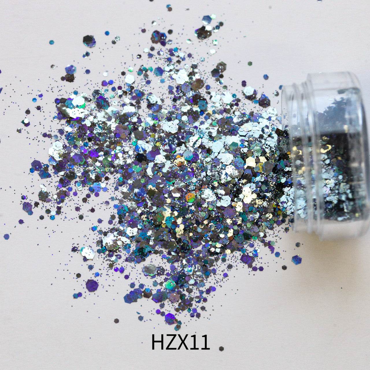 Solvent Holographic Glitter Mixed - HZX11