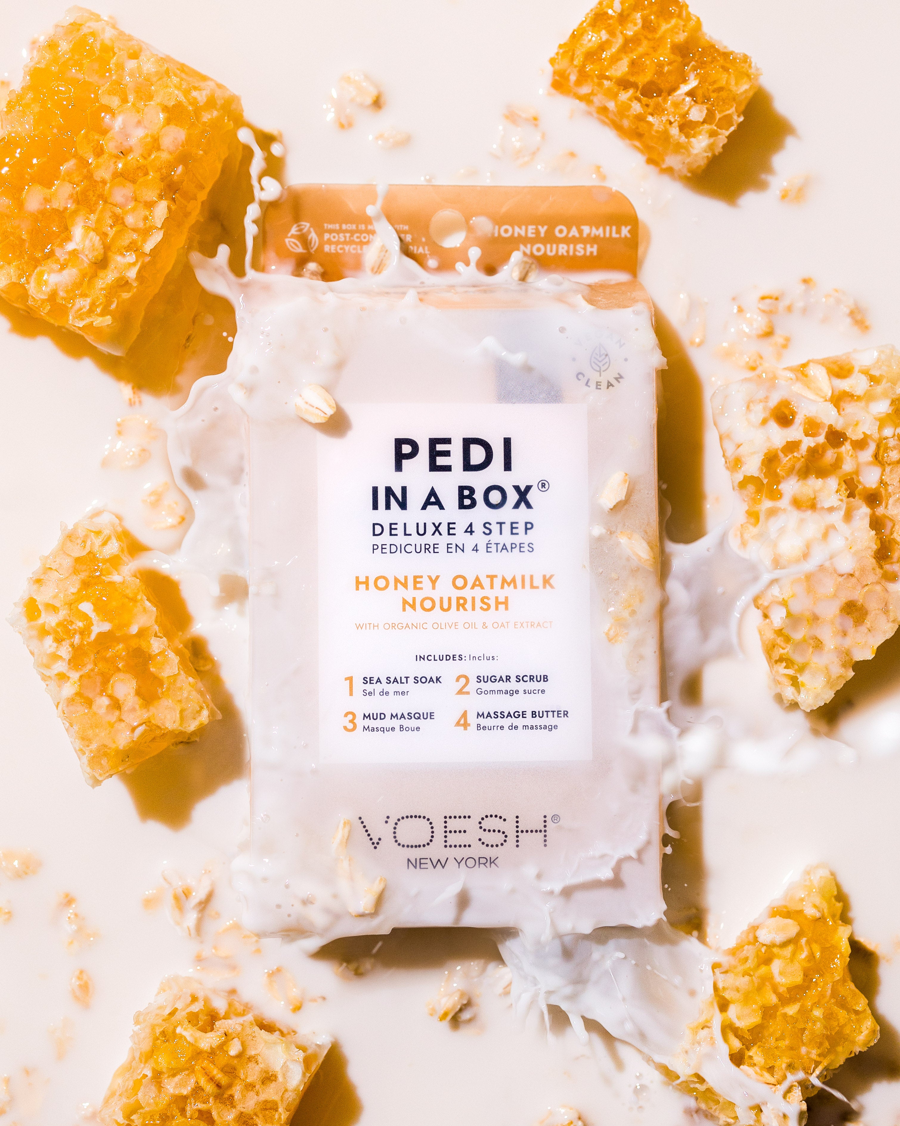 Voesh 4 in 1 PediBox Honey Oatmilk