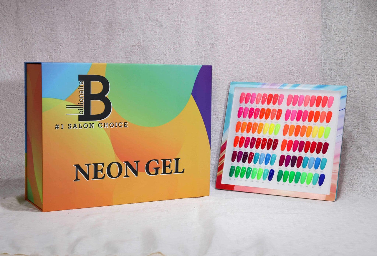 Billionaire NEON Collection 48 Colors + Free Sample Tip