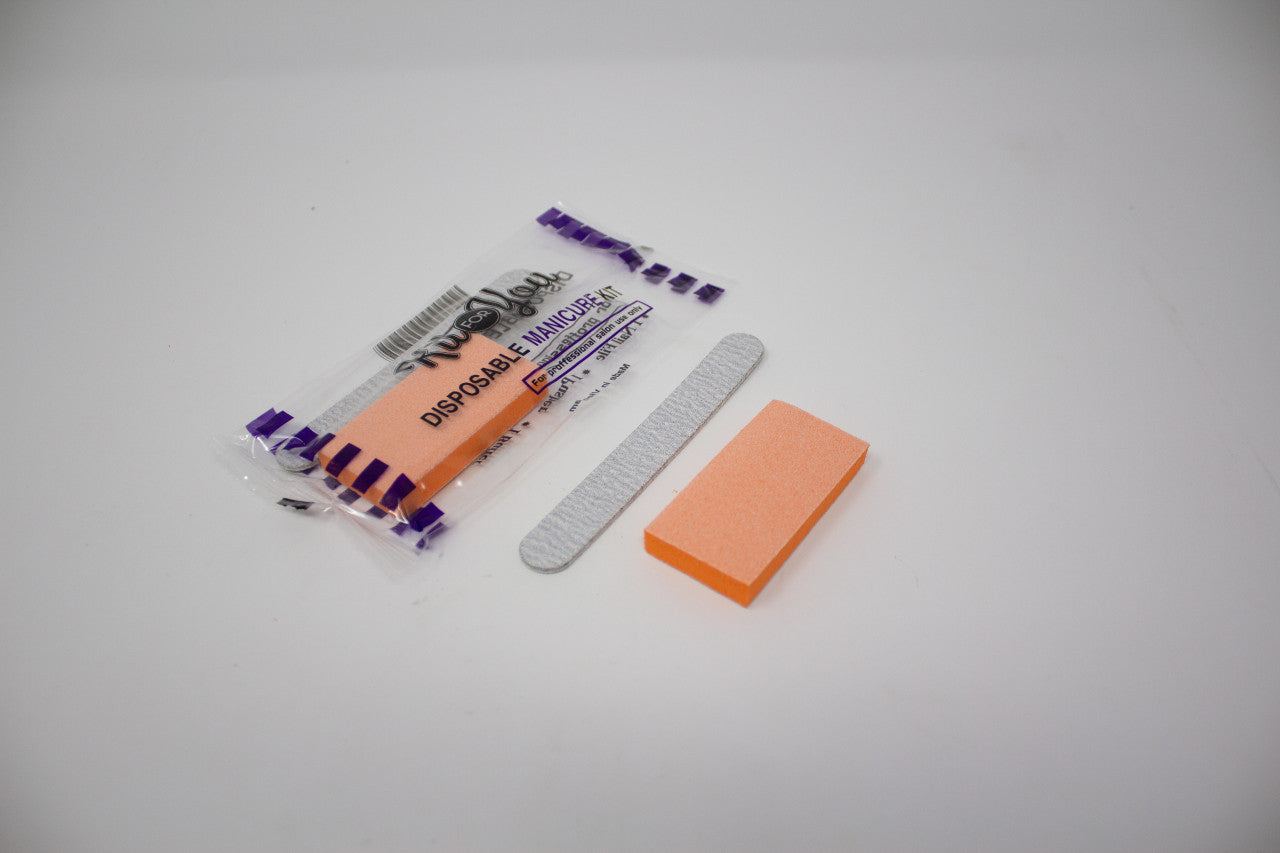 Disposable Manicure Kit ( Slim Buffer  + Mini File )