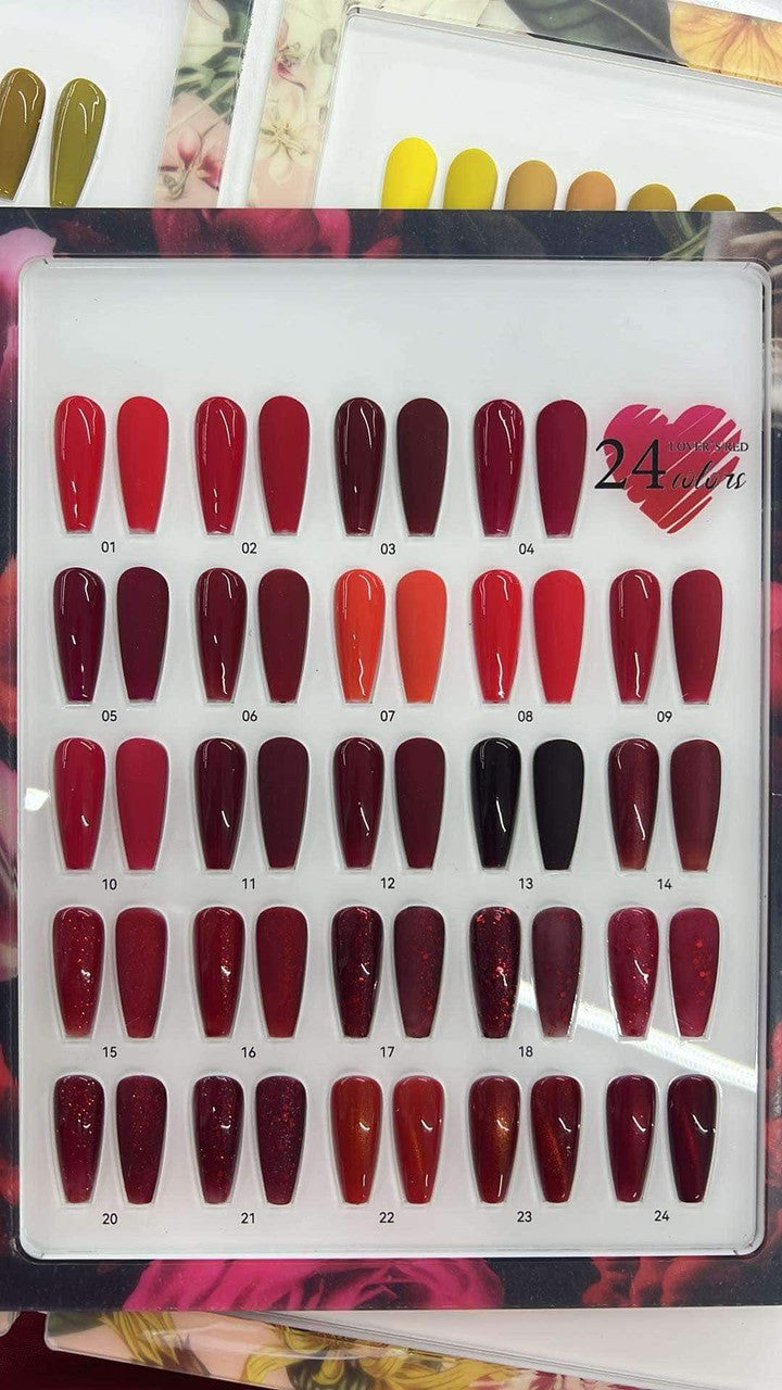 Lover Red 24 Colors 0.5oz + Free Sample Tip