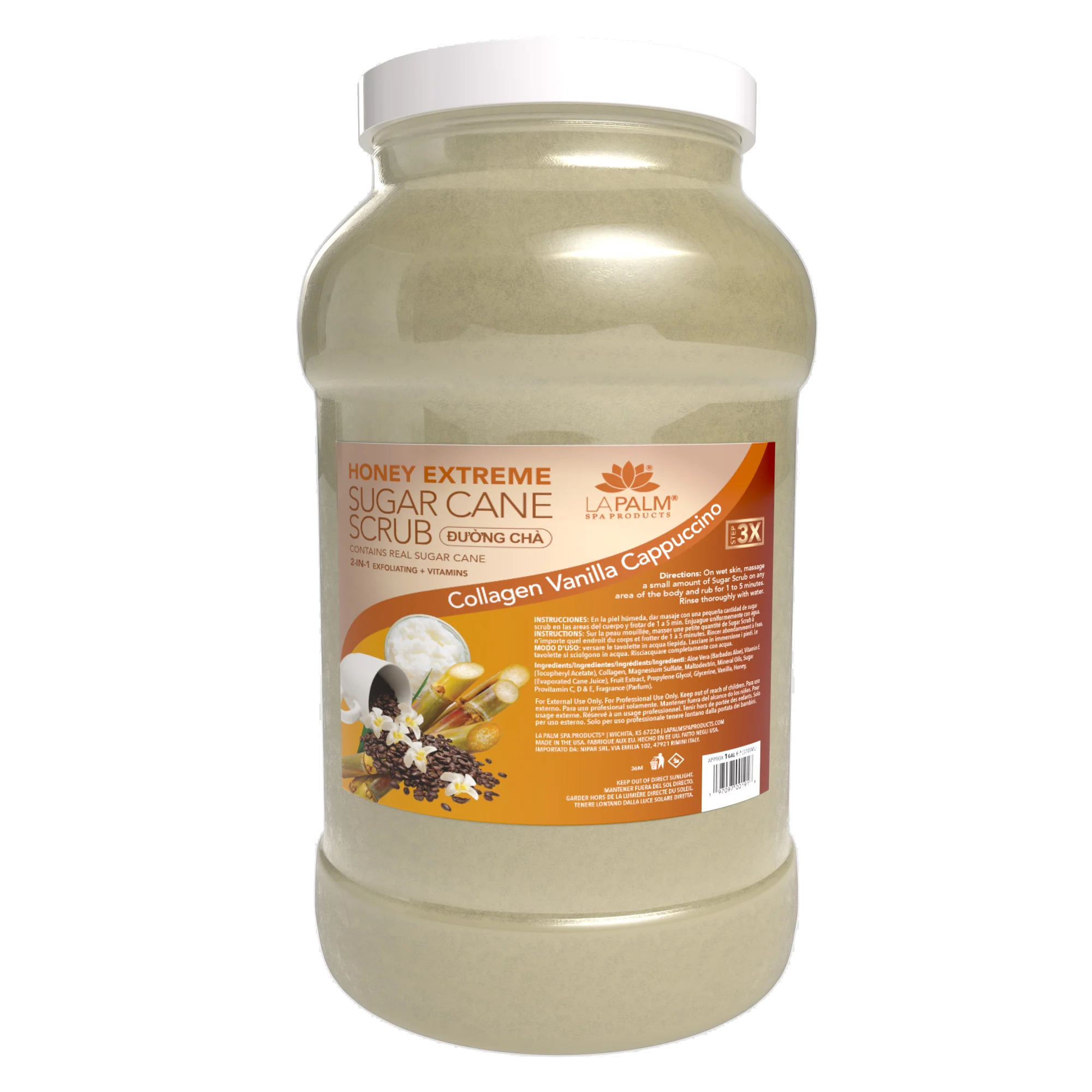 Honey Extreme Sugar Scrub Vanilla Cappuccino