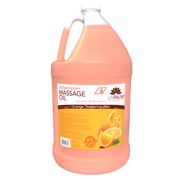 Aromatherapy Massage Oil – Orange Tangerine Zest