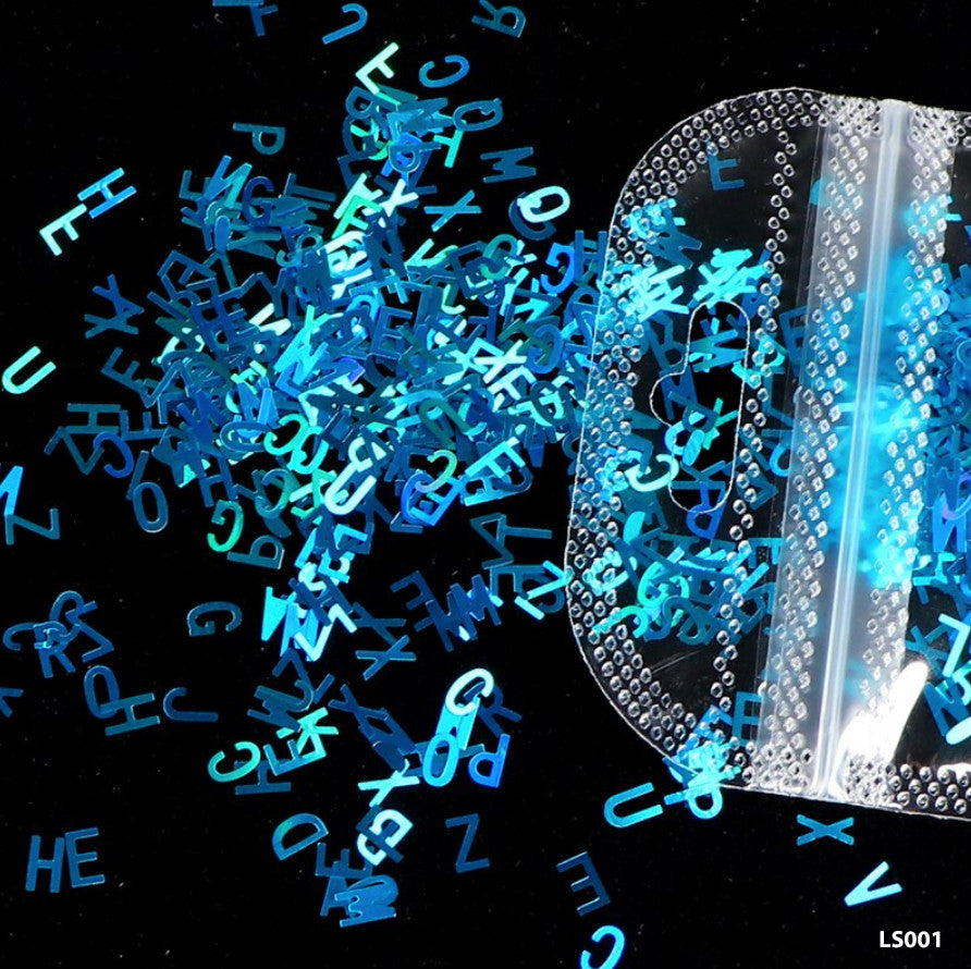LS001 - Letter Sequin