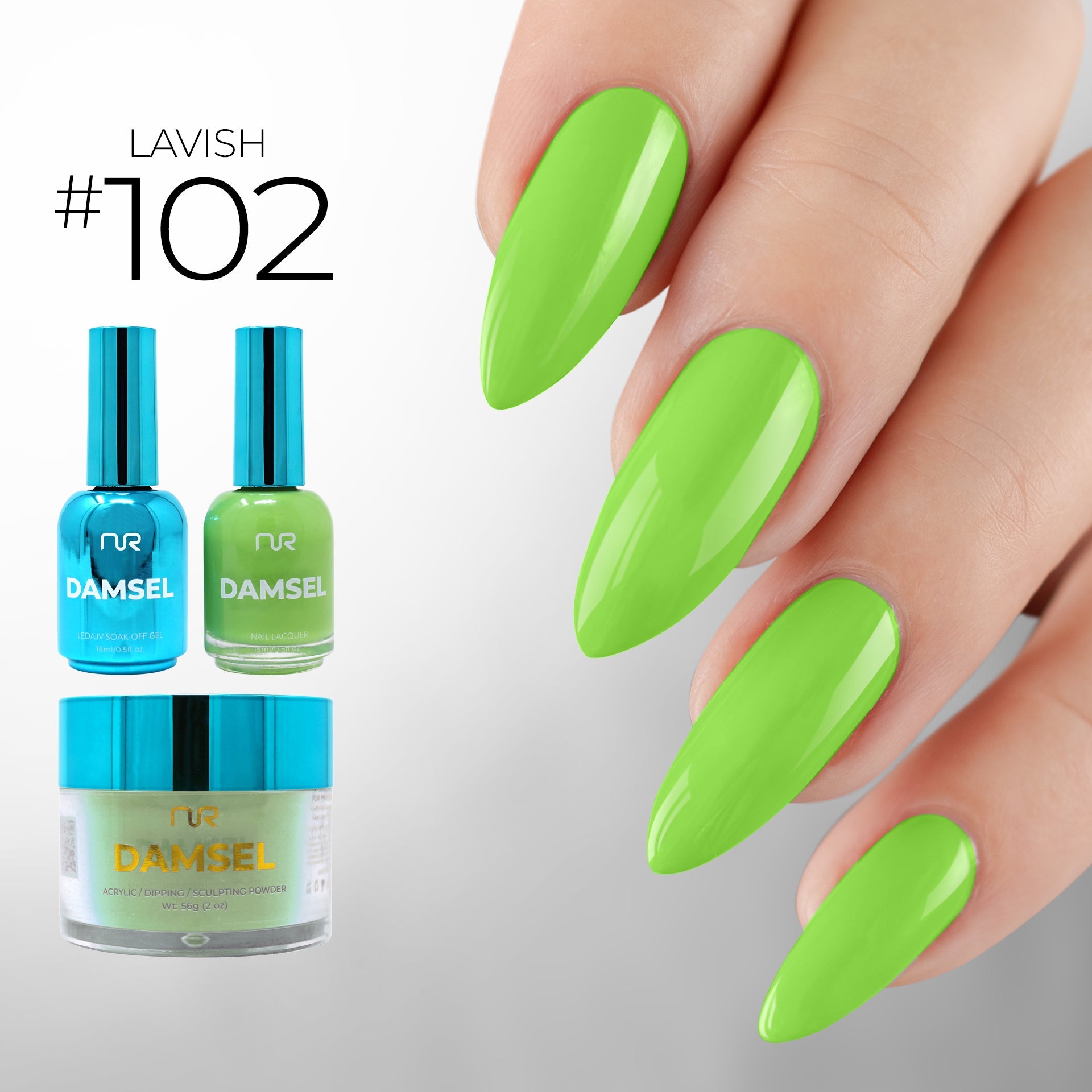 NuRevoltuion Lavish 4 in 1 #102 Kiwi Kool