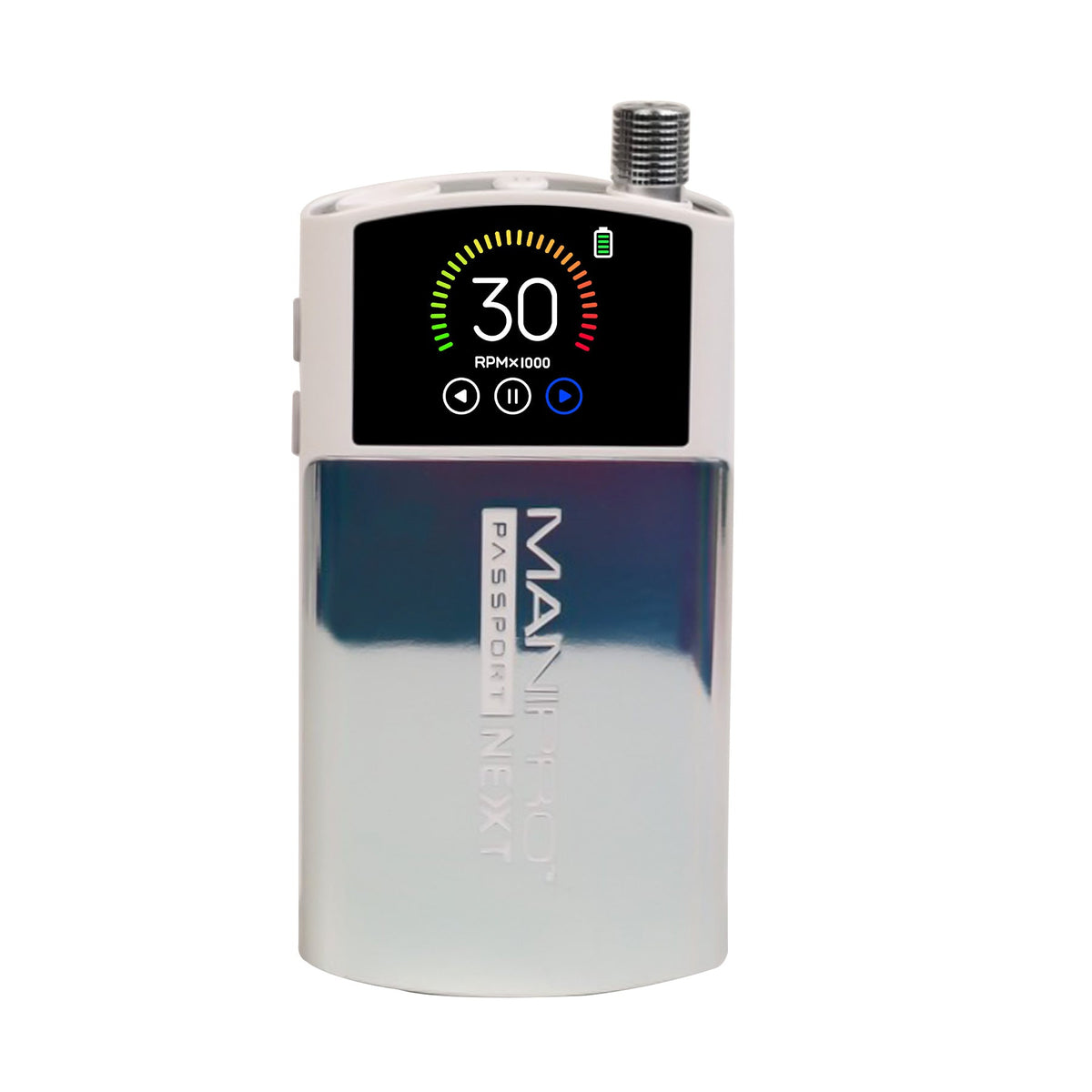 Kupa MANIPro Passport Next Complete - White/Unicorn Jacket + Companion Handpiece Set
