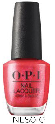 Opi Nail Lacquer Left Your Texts on Red NLS010