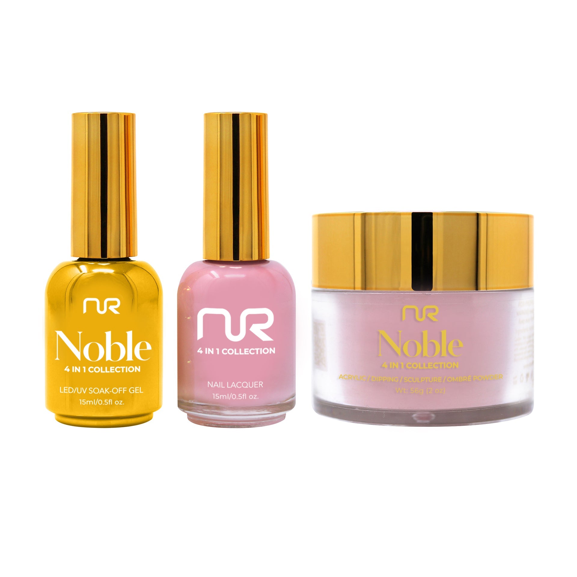 NuRevolution Noble 4 in 1 #009 Pale Petals