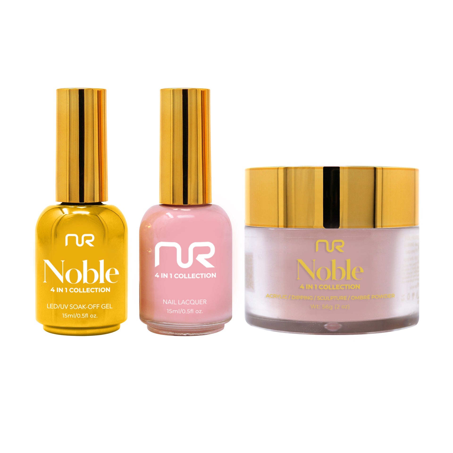 NuRevolution Noble 4 in 1 #011 Peach Pastel