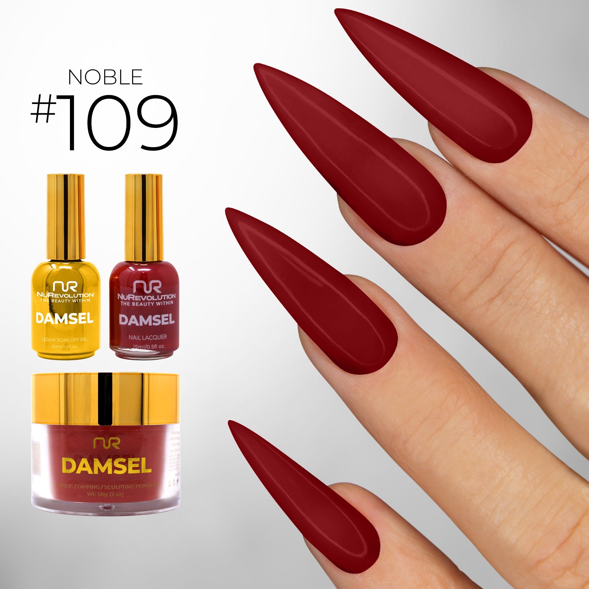 NuRevolution Noble 4 in 1 #109 Oxblood Oasis