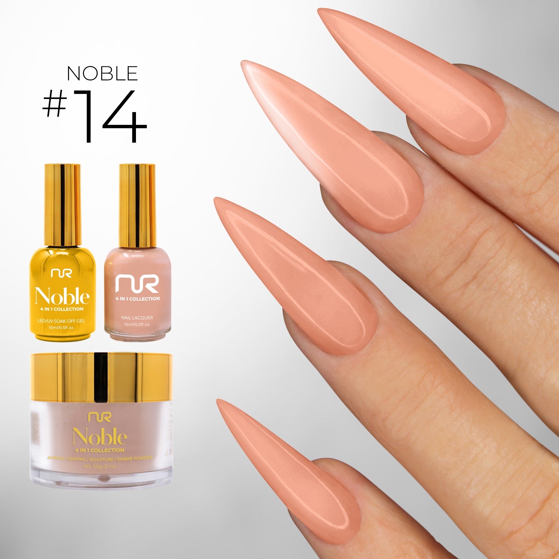 NuRevolution Noble 4 in 1 #014 Sun Kissed Sands