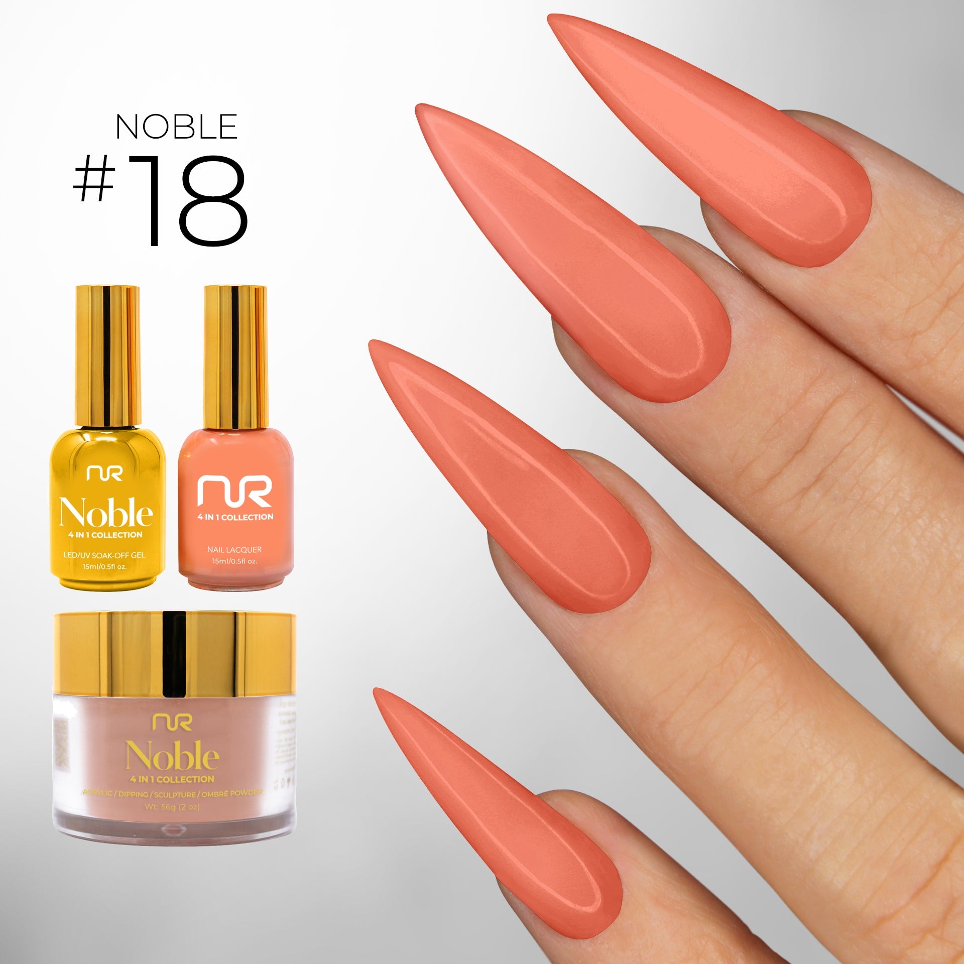 NuRevolution Noble 4 in 1 #018 Sandy Serenity