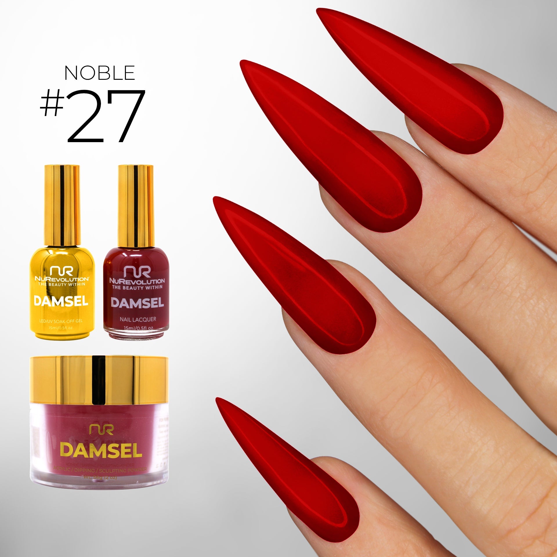 NuRevolution Noble 4 in 1 #027 Cranberry Craze