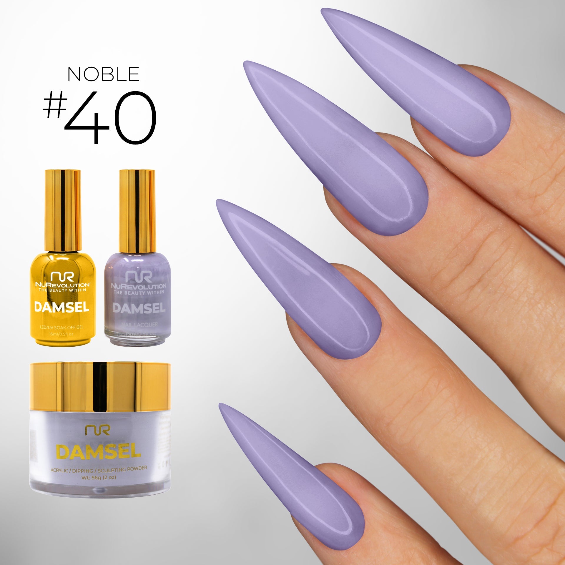 NuRevolution Noble 4 in 1 #040 Violet Visions