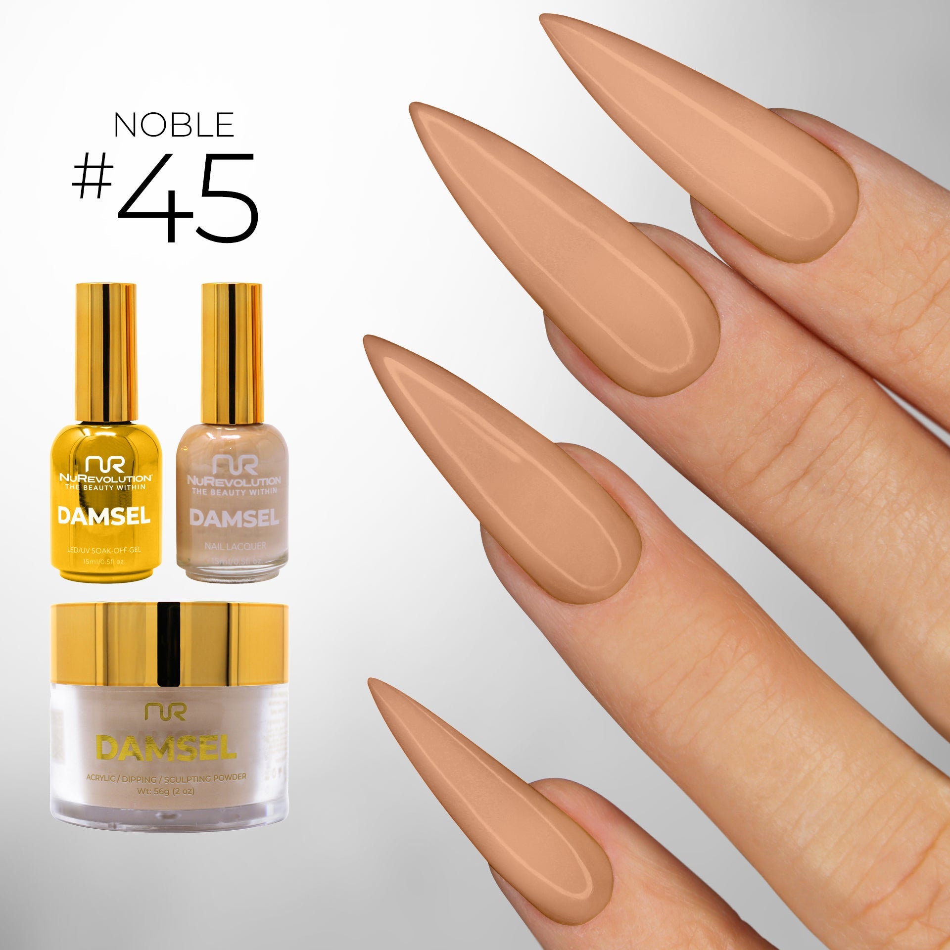 NuRevolution Noble 4 in 1 #045 Sandalwood