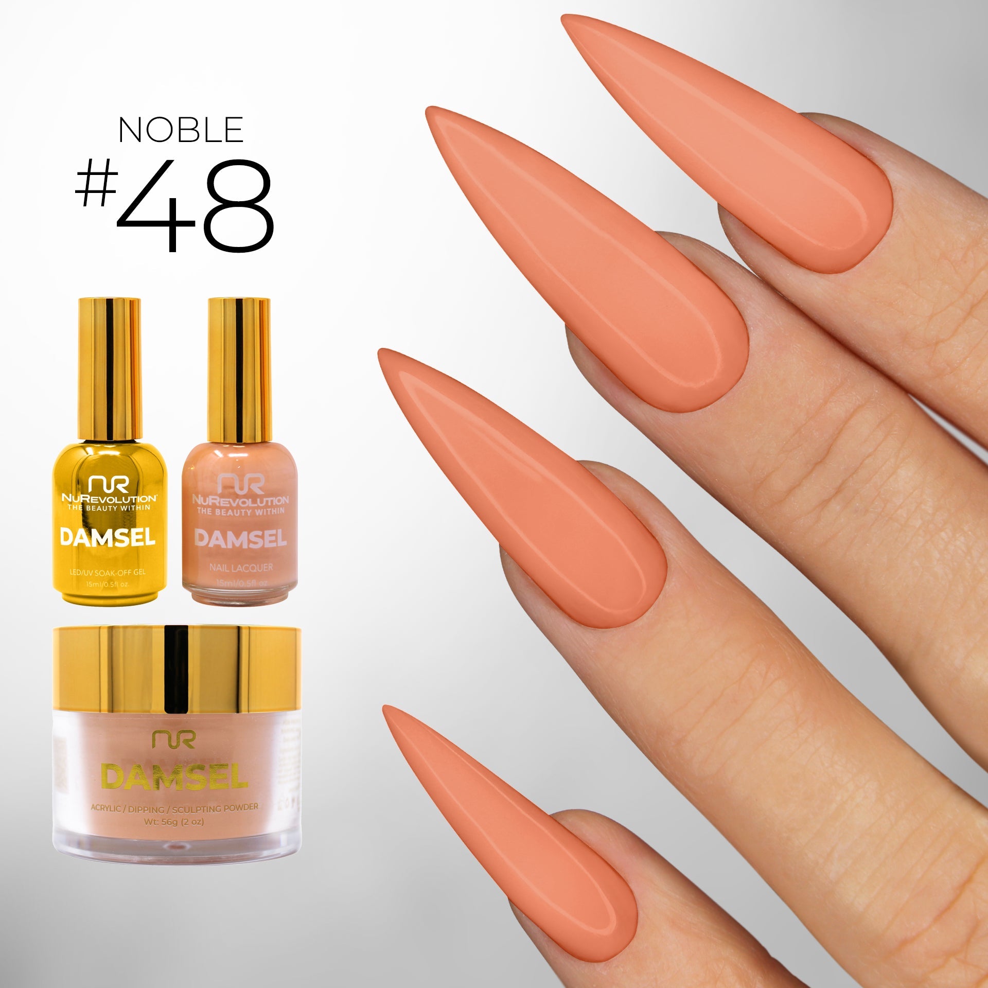 NuRevolution Noble 4 in 1 #048 Butterscotch Blonde