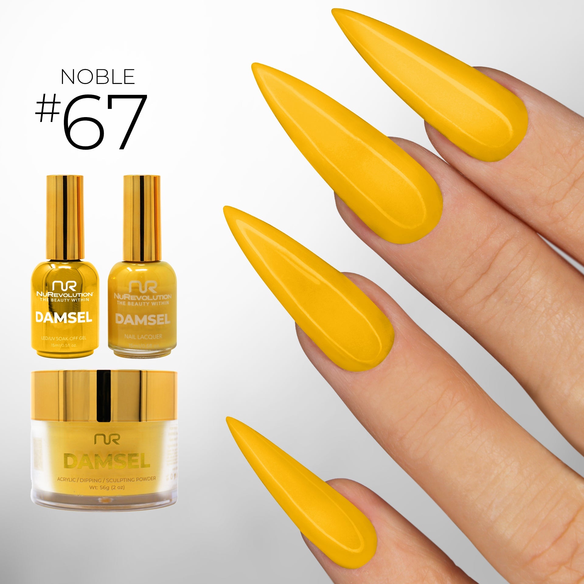 NuRevolution Noble 4 in 1 #067 Lemon Luster