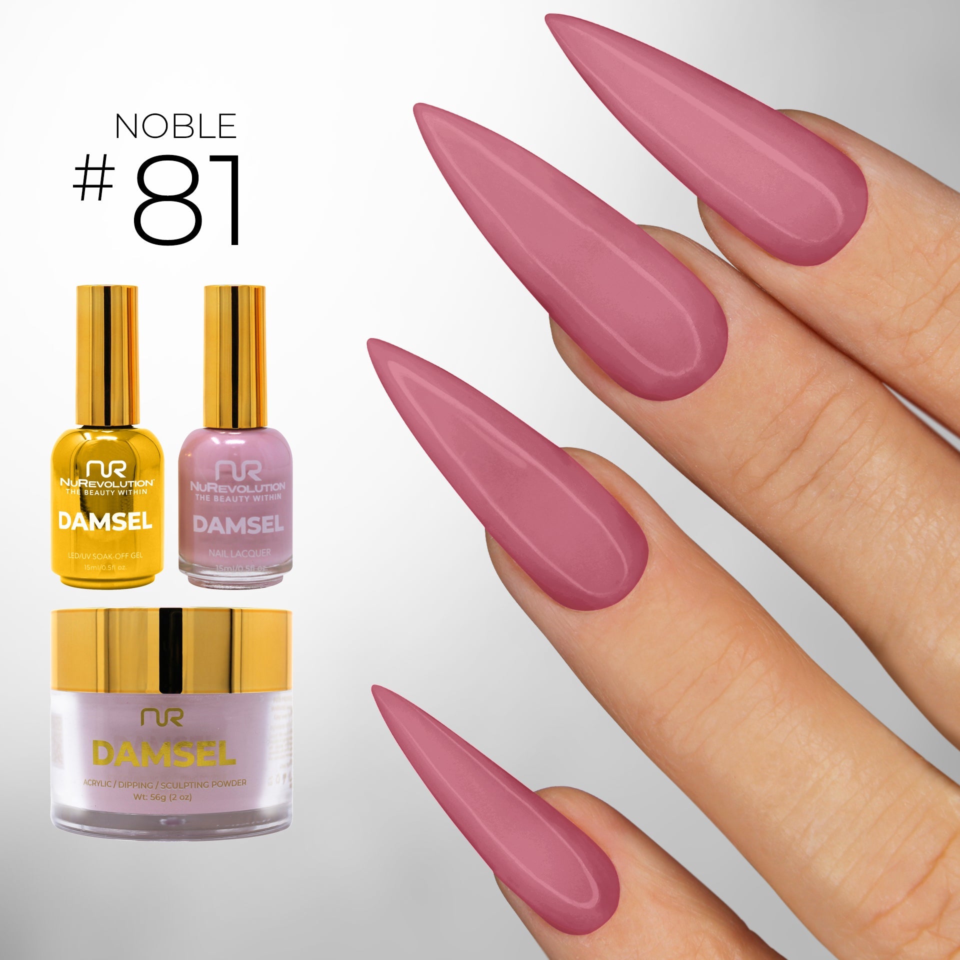 NuRevolution Noble 4 in 1 #081 Cotton Candy Cloud