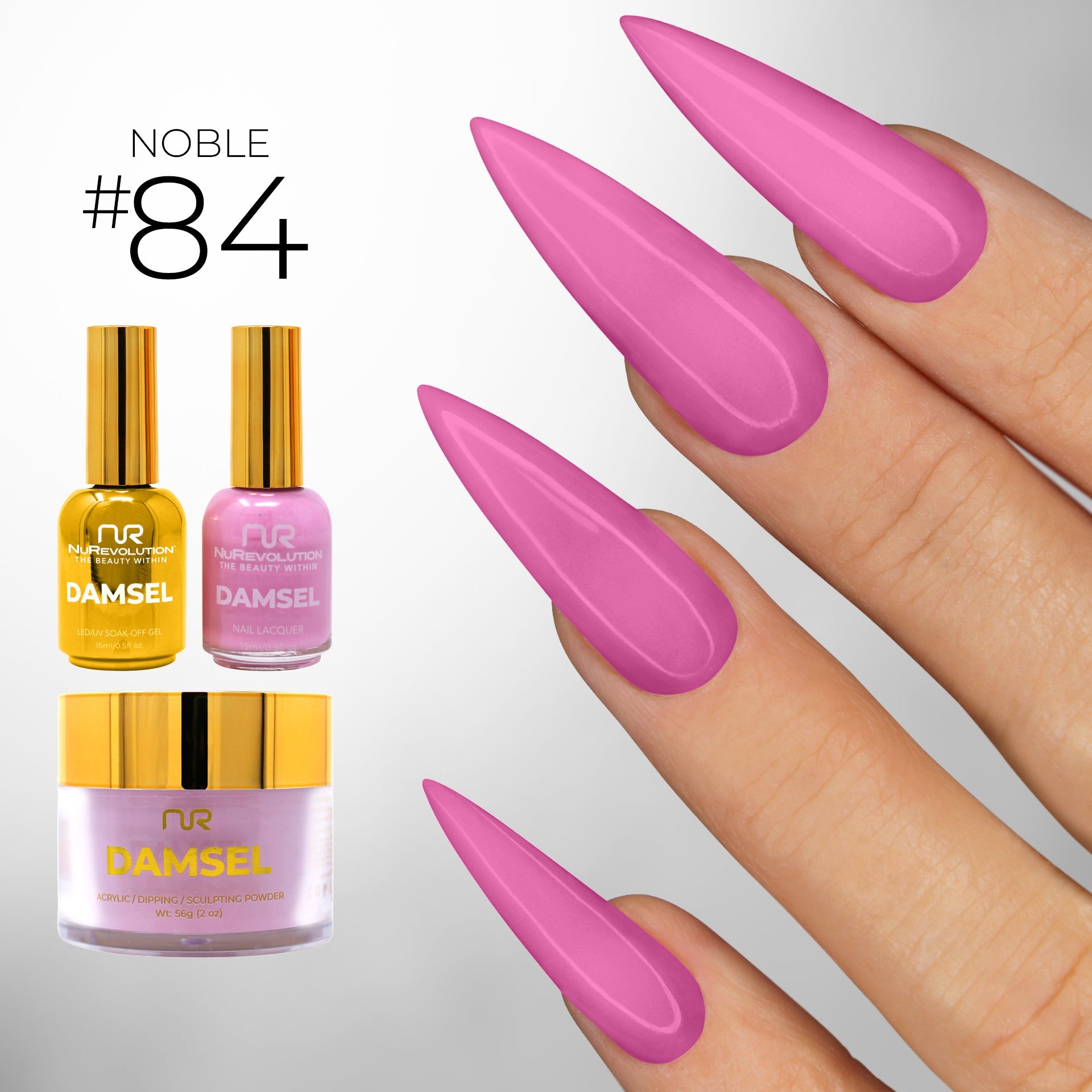 NuRevolution Noble 4 in 1 #084 Blossom