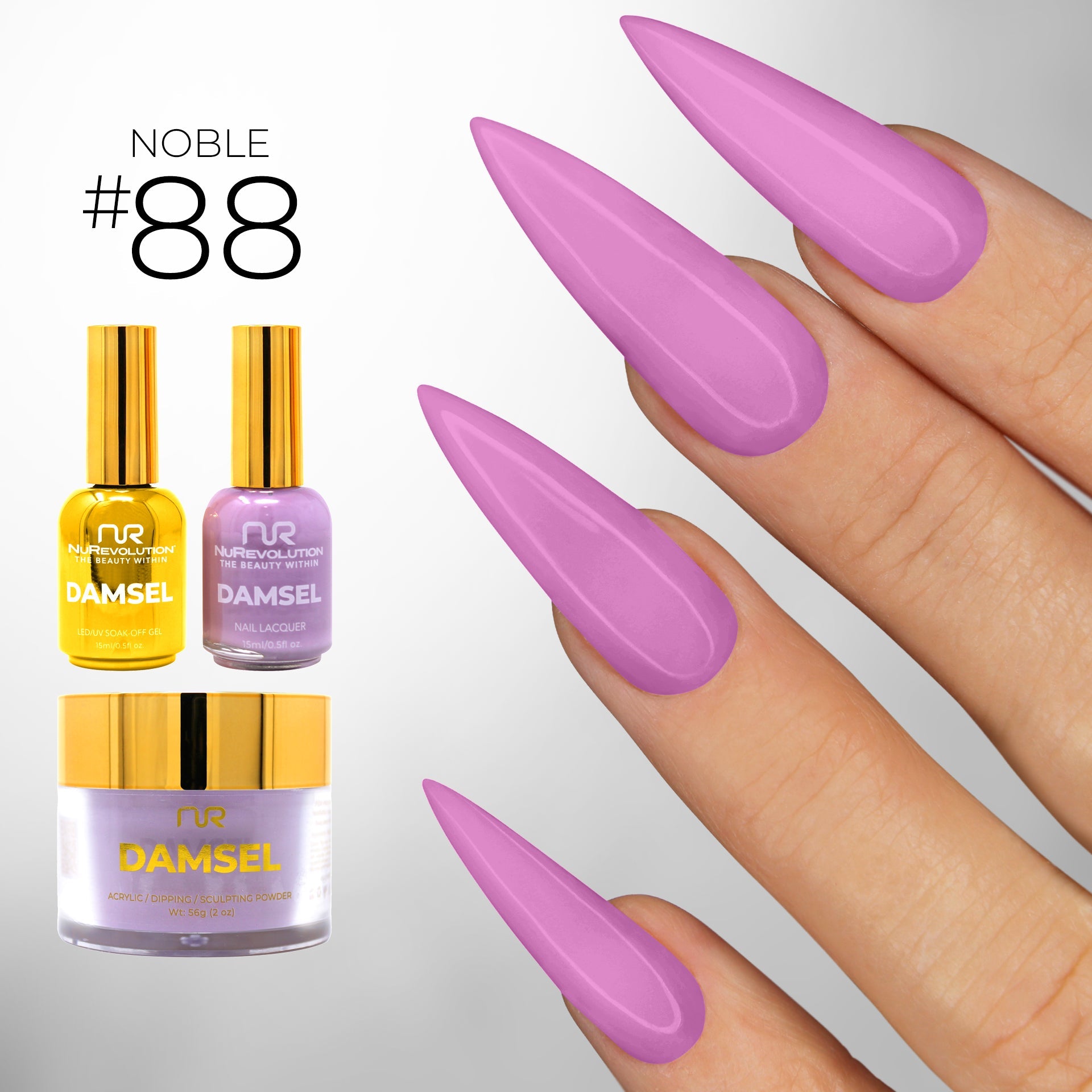 NuRevolution Noble 4 in 1 #088 Iris Illusion