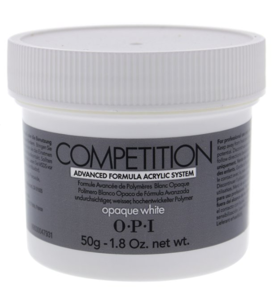 OPI Competition Powder Opaque White 1.8oz