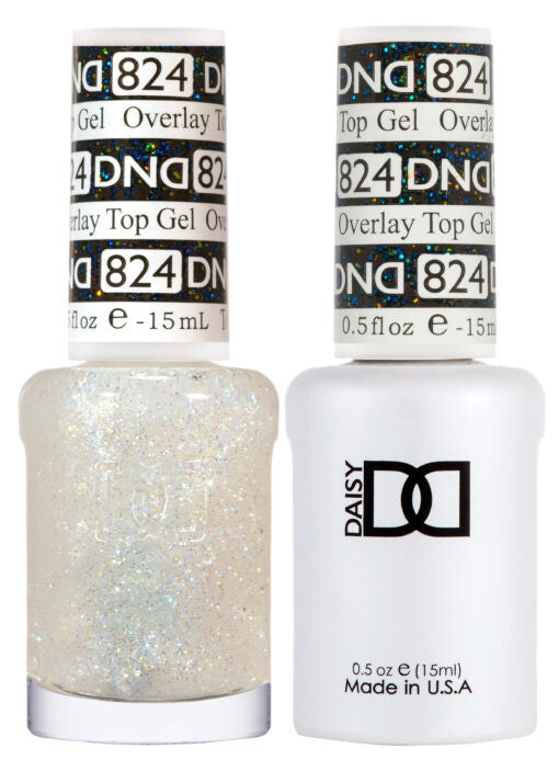 DND Duo Overlay Top Gel #824