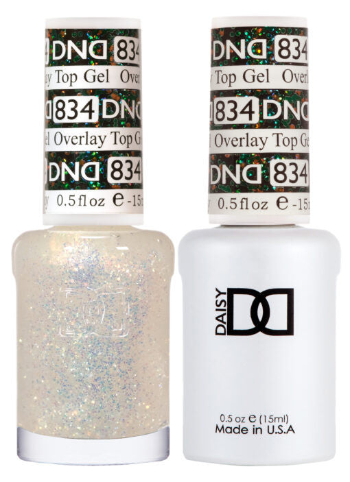 DND Duo Overlay Top Gel #834