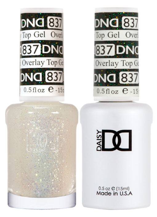 DND Duo Overlay Top Gel #837